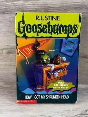 Goosebumps How I Got My Shrunken Head (#39) 1st Edition RL Stine Vintage 1996